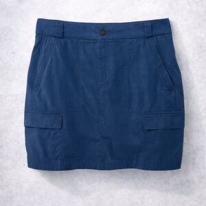 Women's Athleta Blue Trekkie Skort, sz 6
